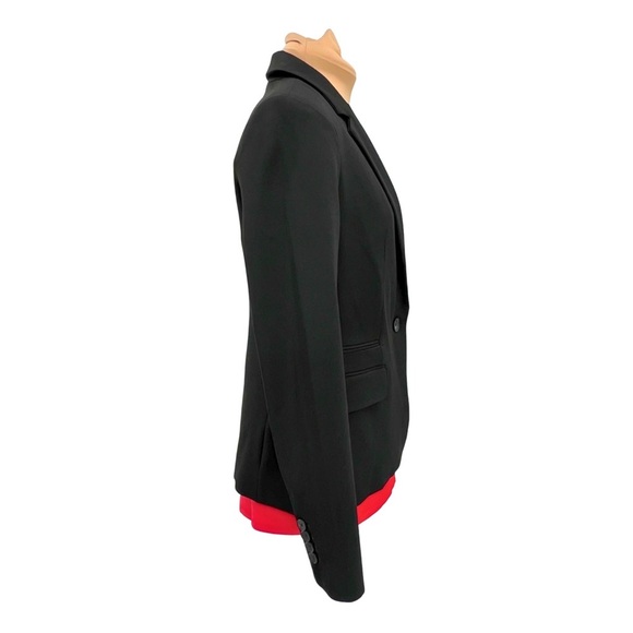 Size 8 EUC - Express Black Fitted Blazer - Picture 2 of 14